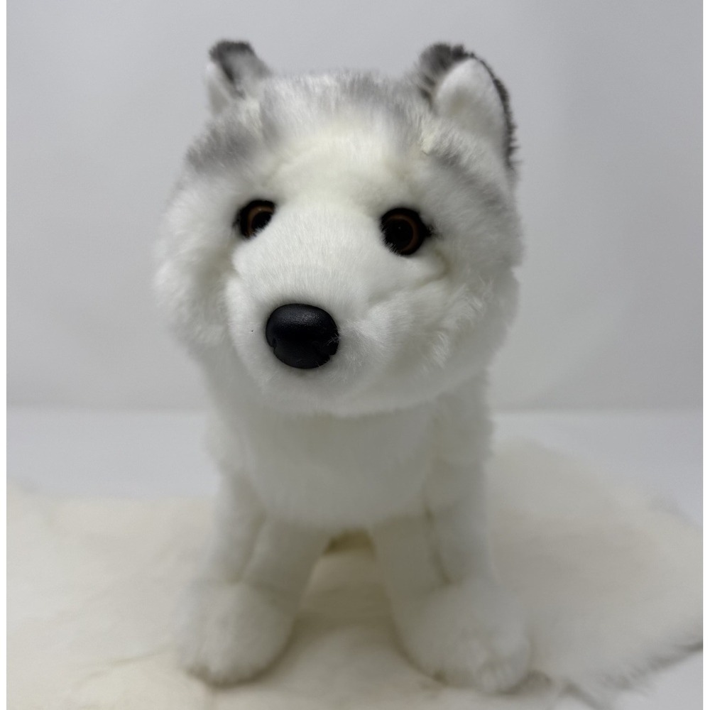 Beautiful Douglas Snow Queen Arctic Fox Plush White Stuffed Animal #1893